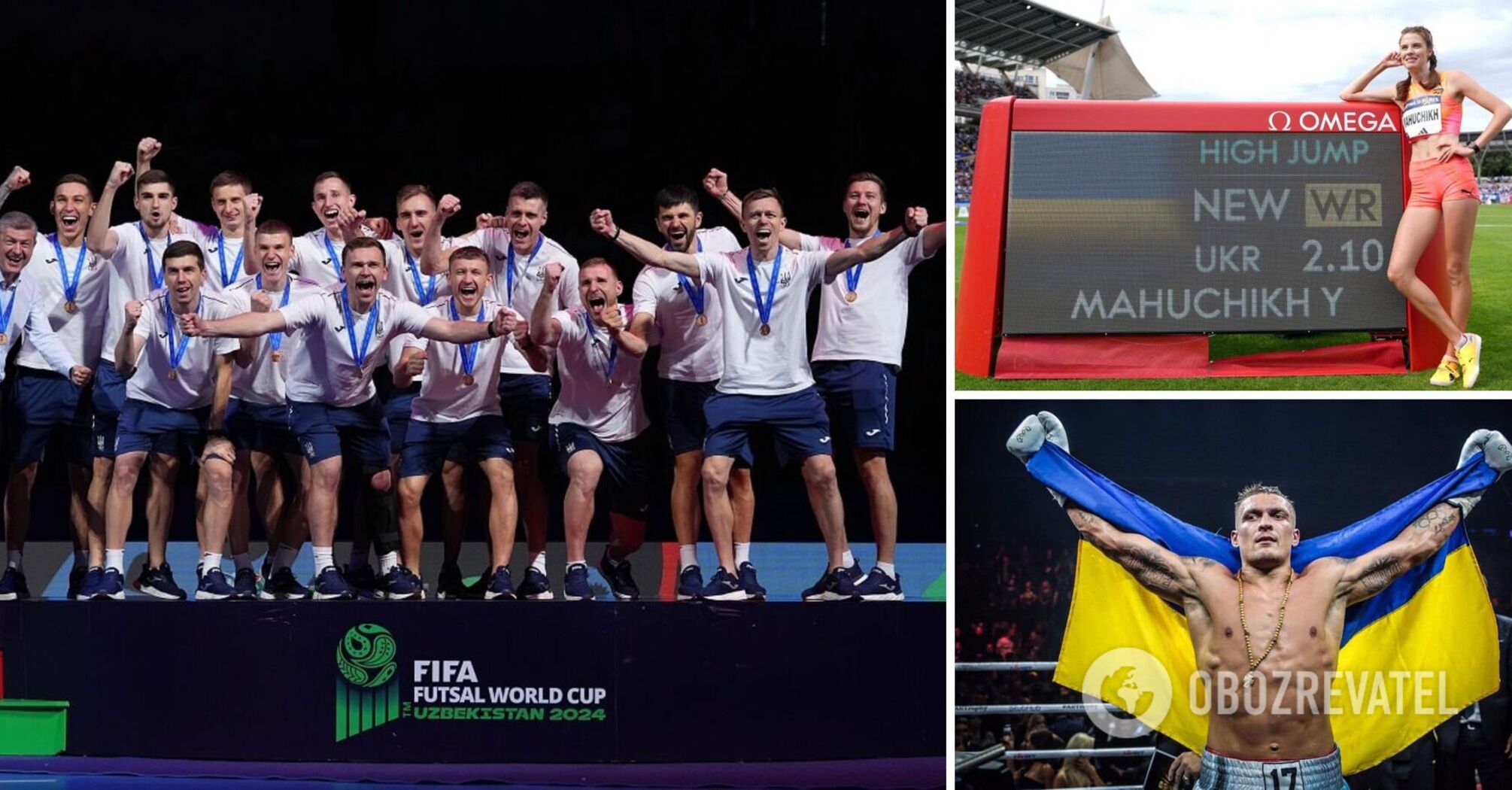 Usyk's double success, Maguchikh's record, and the stunning Harlan: 24 major sporting events of 2024
