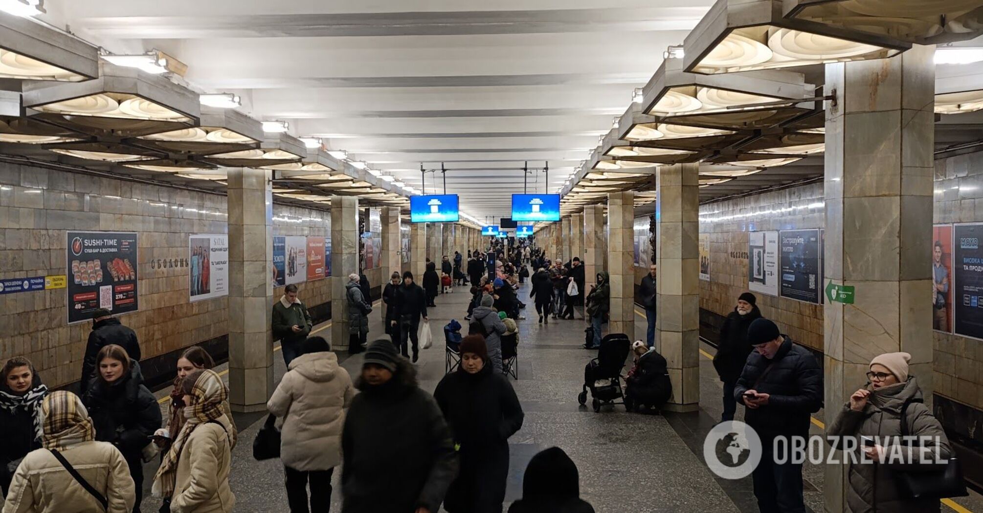 How Kyiv residents waited for Russia's attack on December 31 at subway stations. Details, photos and videos