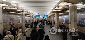 How Kyiv residents waited for Russia's attack on December 31 at subway stations. Details, photos and videos