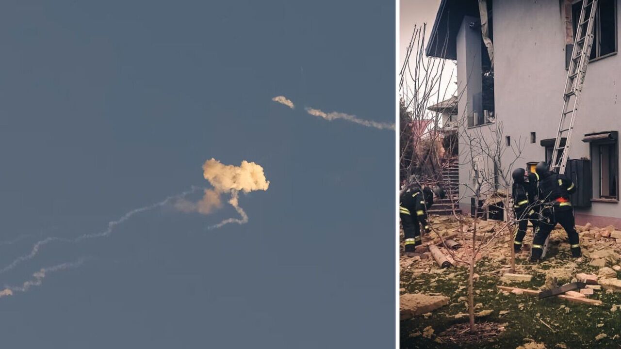 Okupanci zaatakowali region Kijowa, spadają gruzy: pojawiają się szczegóły Zdjęcia i wideo