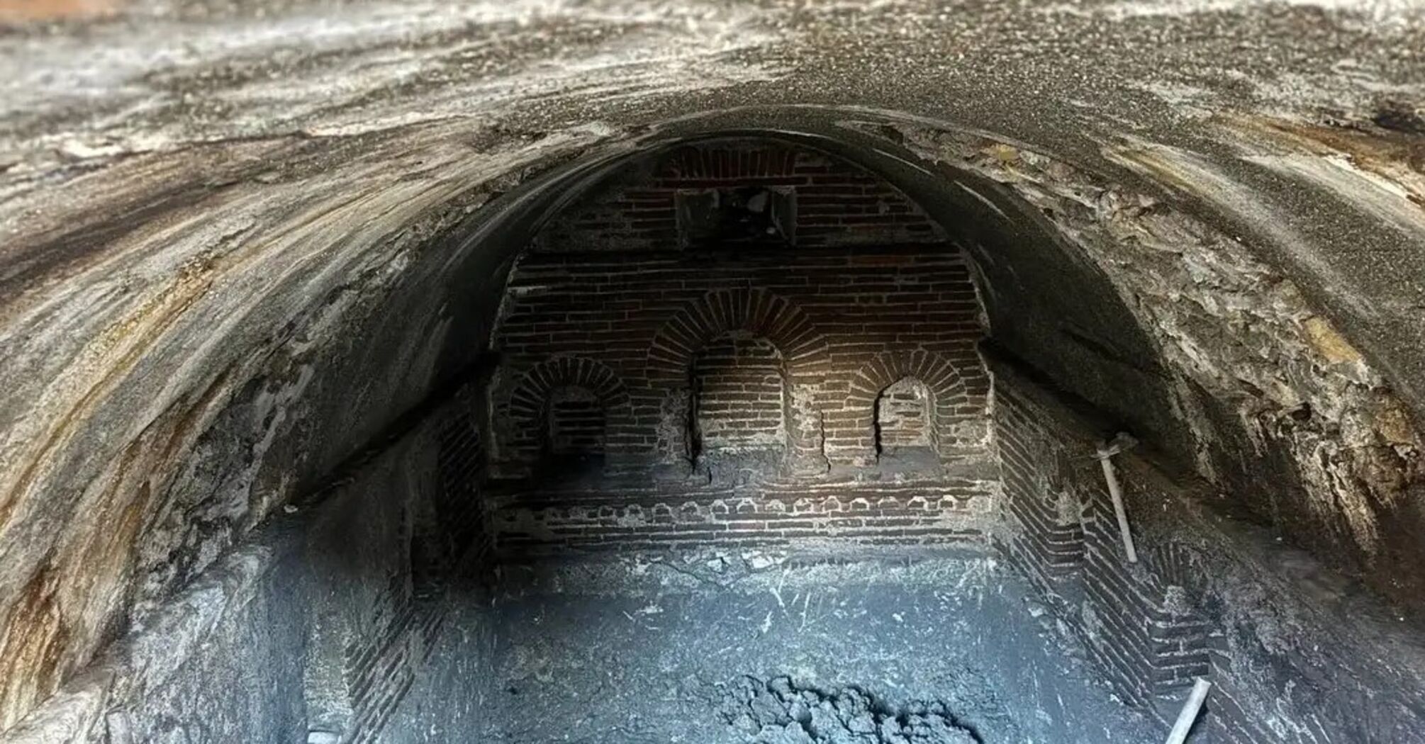 Archaeologists stumble upon a Byzantine structure while cleaning the rubble of a Turkish house destroyed by 2023 earthquake