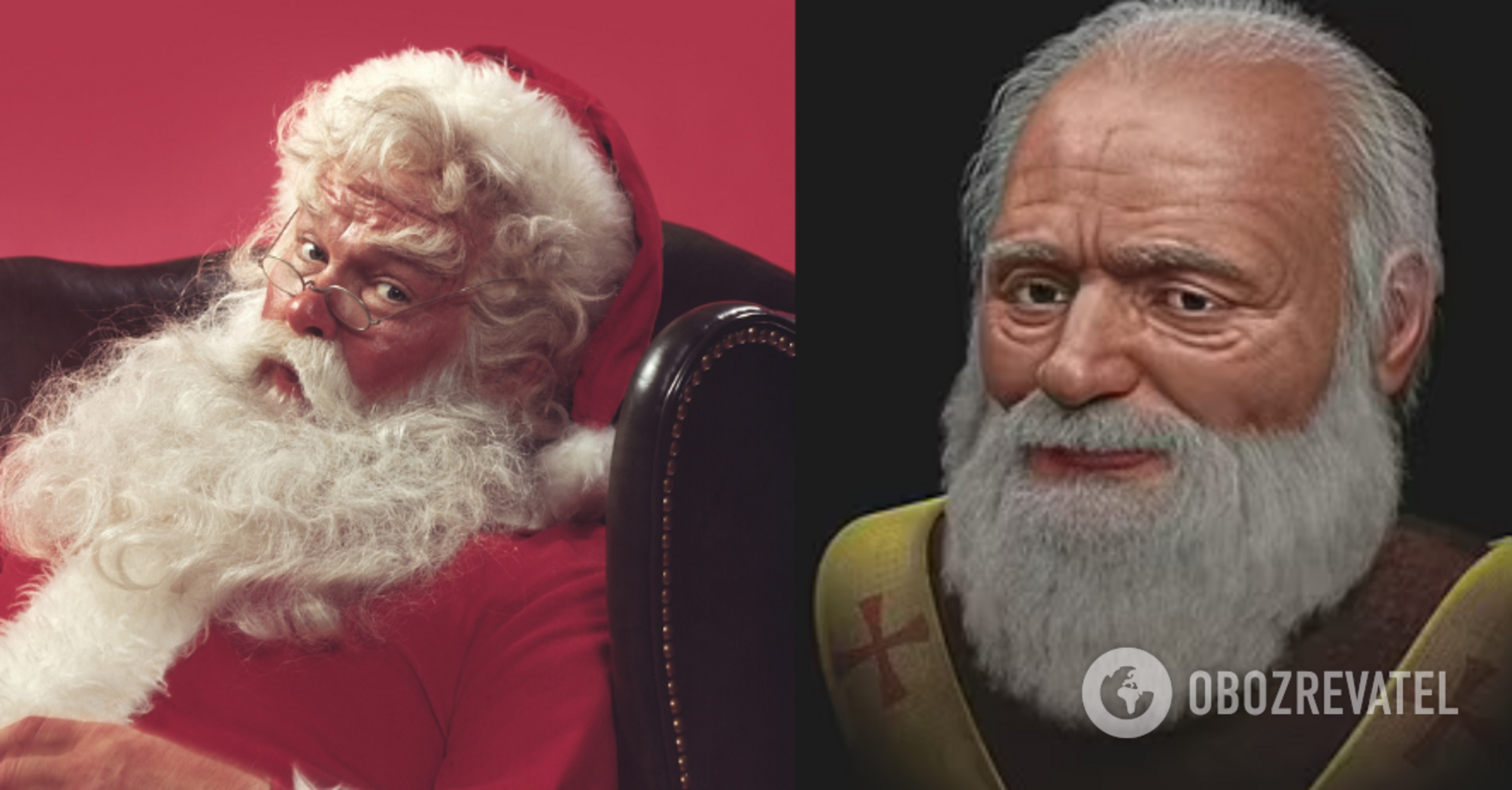 For the first time in almost 1700 years, scientists have revealed the real face of Santa Claus. Photo