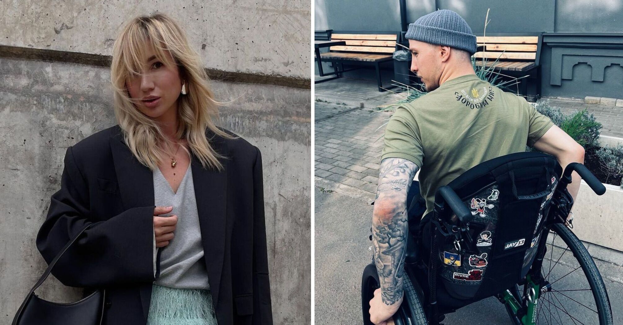 'Teren' publicly shamed the fugitive blogger for 'humiliating' words about people with disabilities: she accused the veteran in response