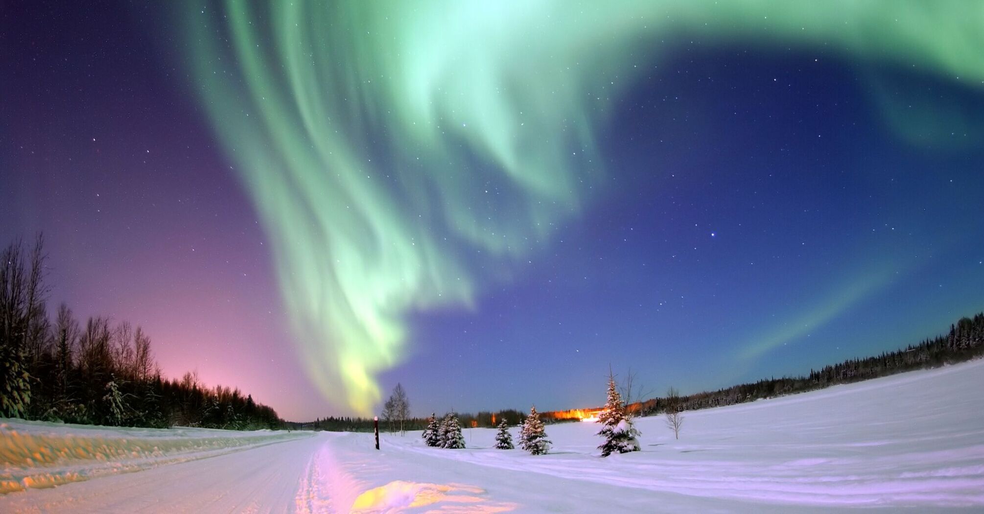 The most peaceful place in Europe: where to admire the northern lights