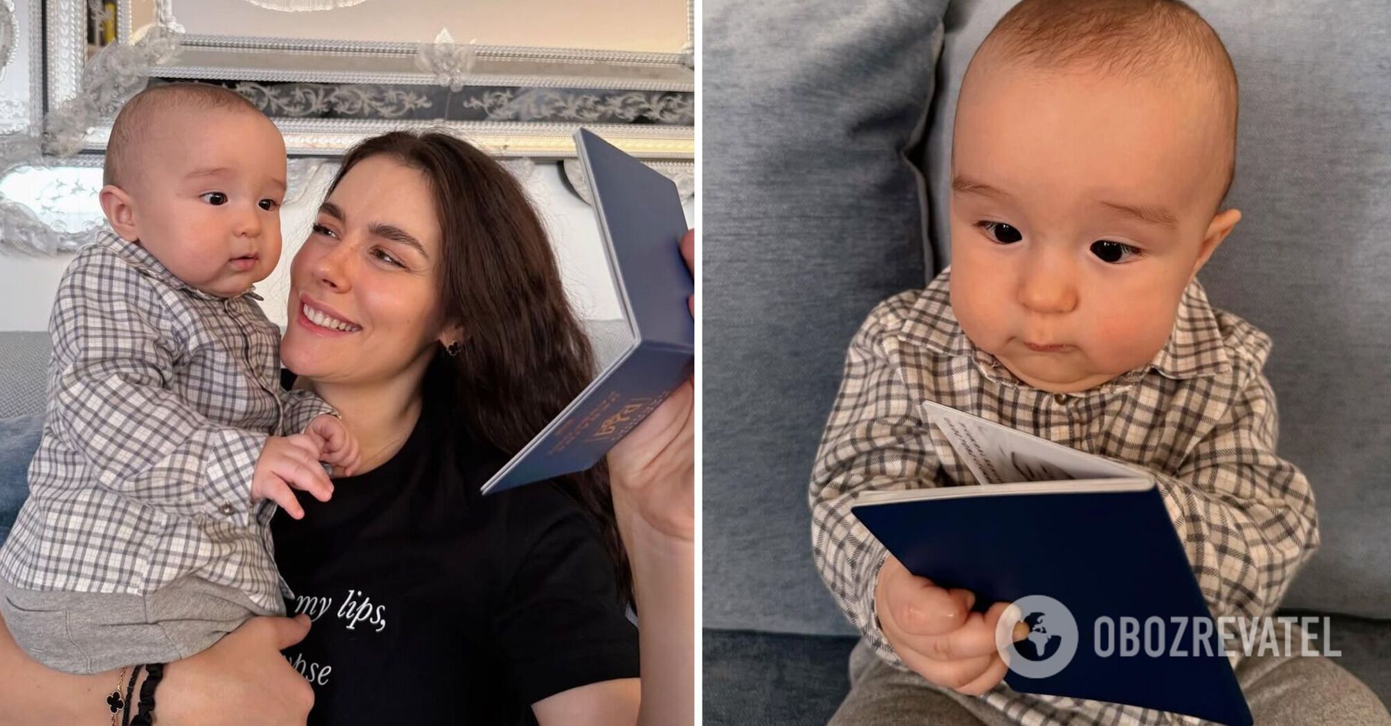 TV host Ivanna Onofriichuk disclosed the citizenship of her 6-month-old son, whom she gave birth to in Switzerland