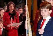 Zobacz, jaką wzruszającą wiadomość zostawił książę Louis rodzicom Kate Middleton podczas świątecznego nabożeństwa kolędowego