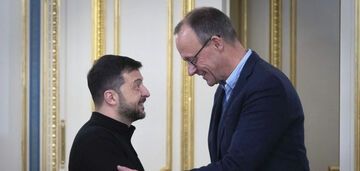 "Oczekujemy bardziej zdecydowanych działań". Zełenski wzywa Merza do zwiększenia wsparcia dla Ukrainy