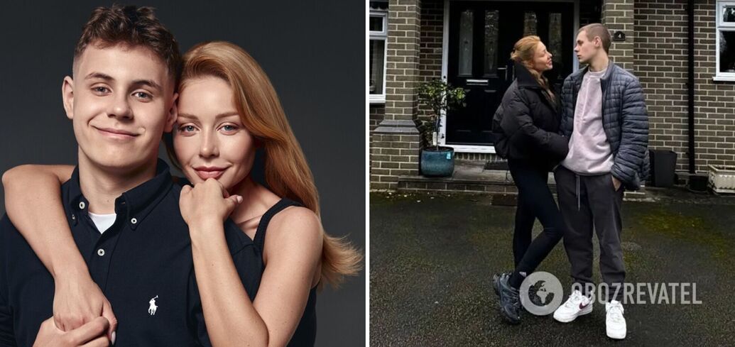 Tina Karol's 16-year-old son, who does not live in Ukraine, was photographed in a military uniform. Photo