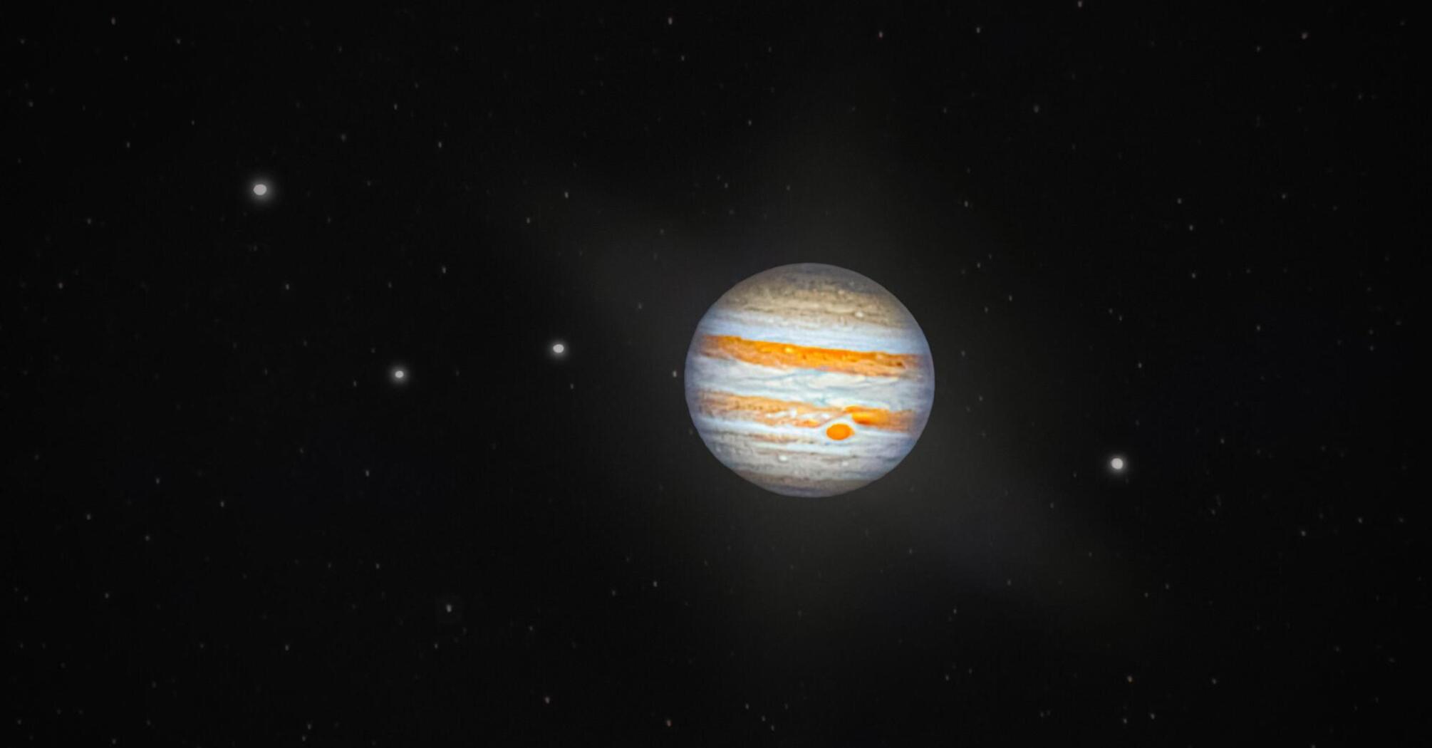 Jupiter became the new "Star of Bethlehem": the inhabitants of the Earth saw an incredible sight in the sky. Photo