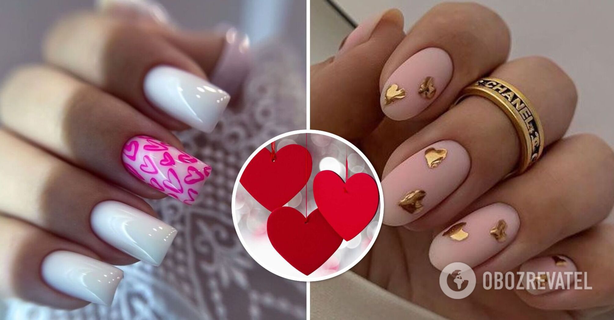 Manicure z serduszkami: 14 pięknych wzorów paznokci na Walentynki
