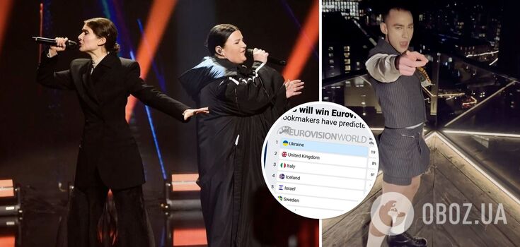 Ukraine's main competitor at the Eurovision Song Contest 2024 is losing ground because of a song: Alyona Alyona & Jerry Heil are 2.5 times behind