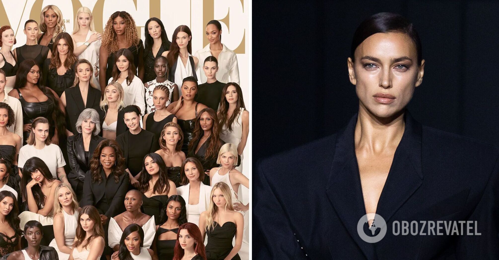 Ukrainian lingerie brand reacted to a new scandal with Irina Shayk: earlier, the Russian model published a photo with letter Z