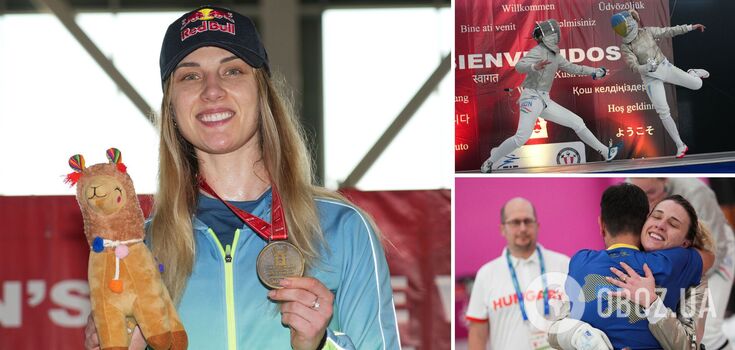 Ukrainian Olha Kharlan wins gold at Fencing World Cup