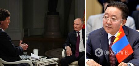 Po wywiadzie z Carlsonem: były prezydent Mongolii epicko trolluje Putina historycznymi mapami