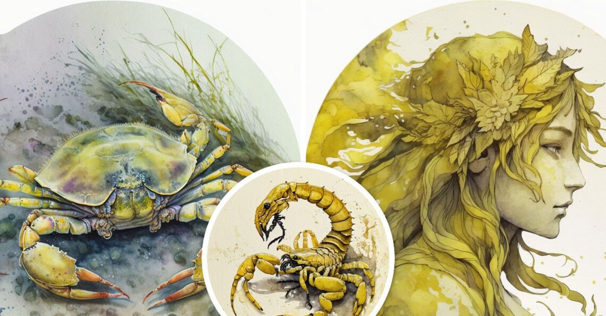 Гороскоп для трьох знаків зодіаку