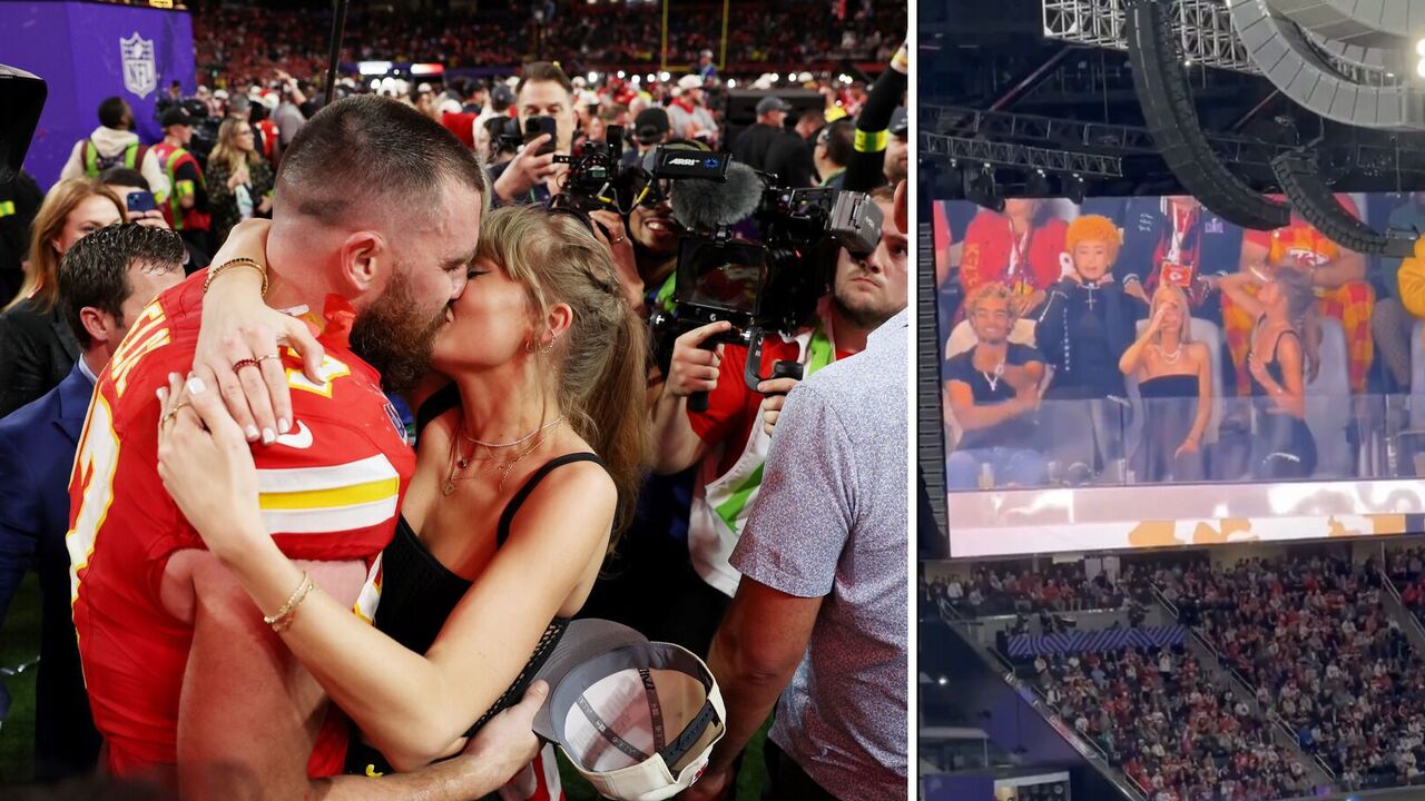Kissed her lover passionately and drank a glass of beer in one gulp: Taylor Swift at Super Bowl 2024 delighted fans with her behavior
