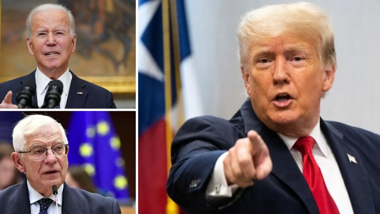 Trump's threats to NATO: Biden calls rival Putin's "lackey" and Borrell criticizes him for being capricious