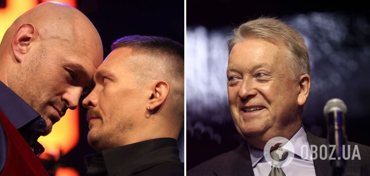"He complained before": Fury's promoter accused Usyk of whining