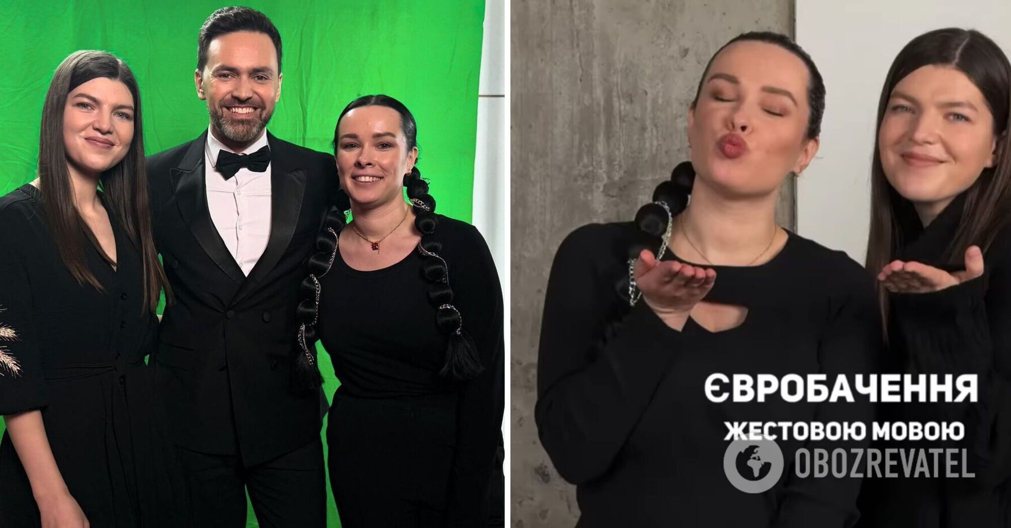 "The songs are very fast": sign language interpreter Olha Bunaziv stood up for Kateryna Subotkina and spoke about the backstage of the National Selection 2024