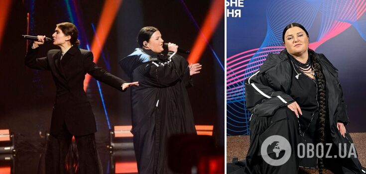 "Two heads with microphones": Alyona Alyona explains her black outfit at the 2024 National Selection and provokes a discussion