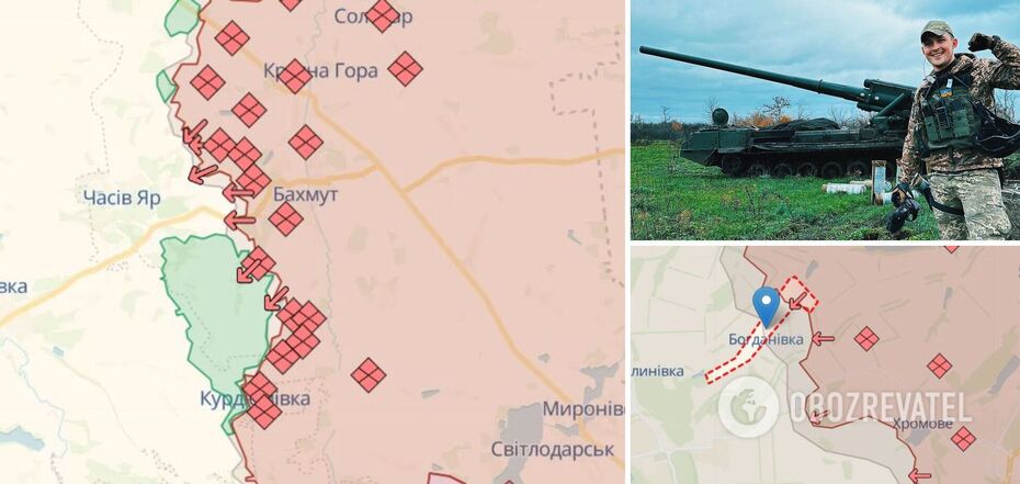 The enemy is trying to storm Bohdanivka: AFU on the situation near Bakhmut