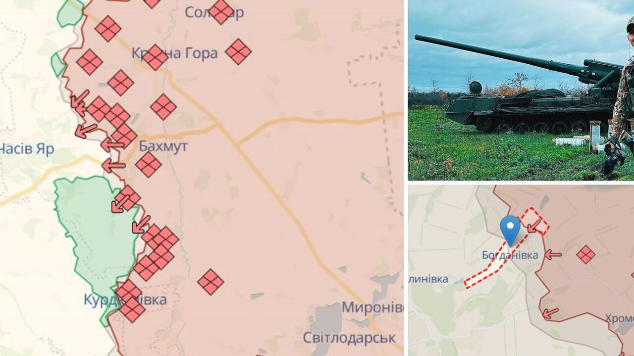 The enemy is trying to storm Bohdanivka: AFU on the situation near Bakhmut