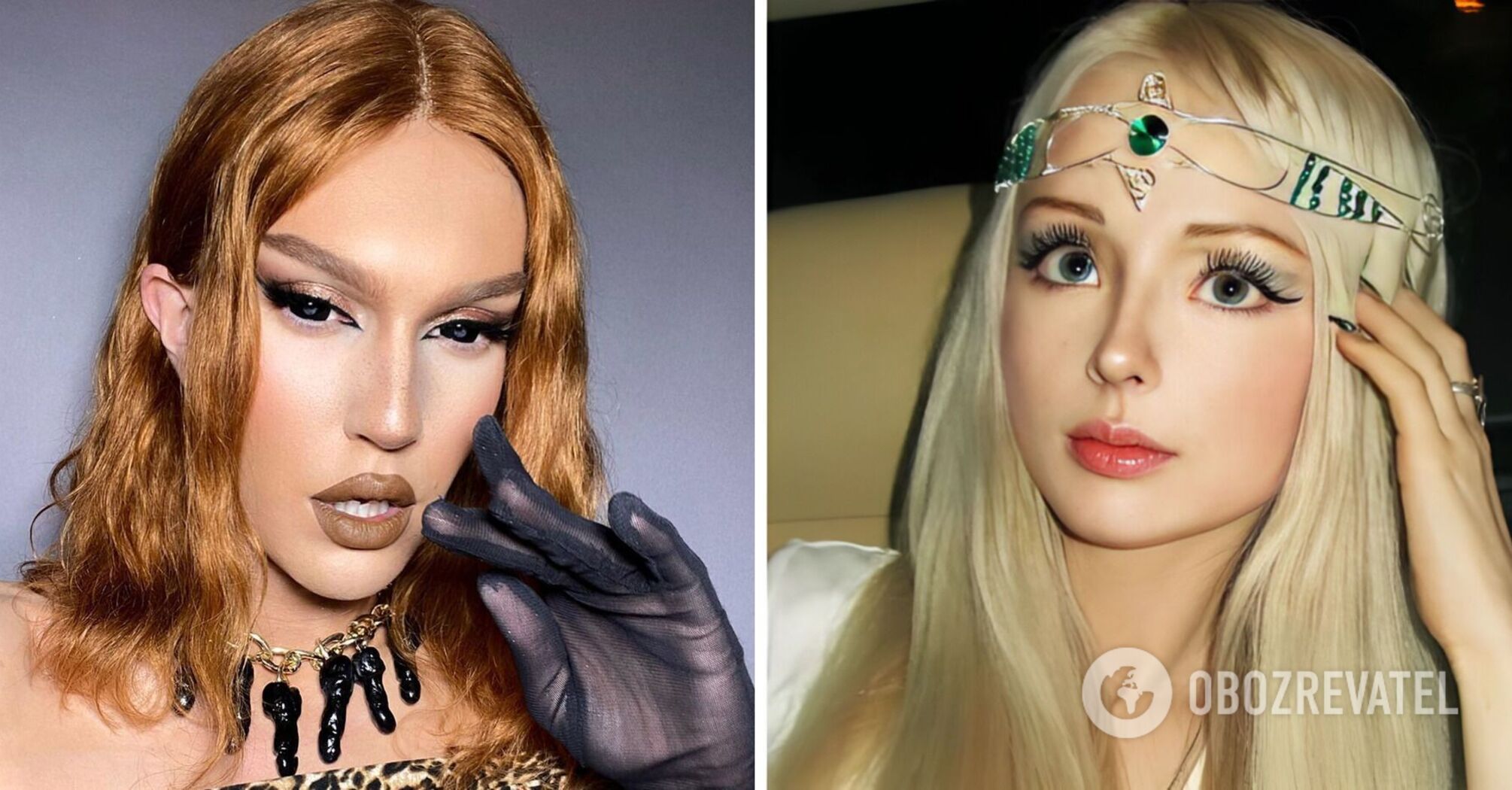 Kings and queens of shock: top 5 Ukrainian celebrities who know how to surprise. Photo.