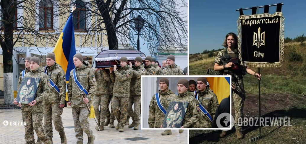 Diana died on January 30 in the Svatovo sector