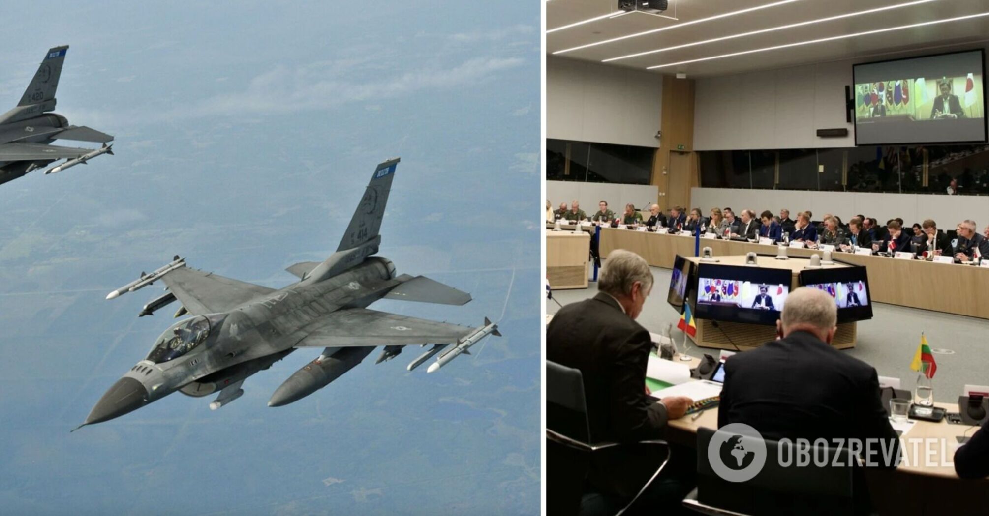 A report on F-16 fighter jets for Ukraine to be presented at Ramstein - Ambassador to NATO