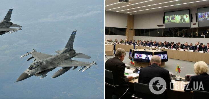 A report on F-16 fighter jets for Ukraine to be presented at Ramstein - Ambassador to NATO