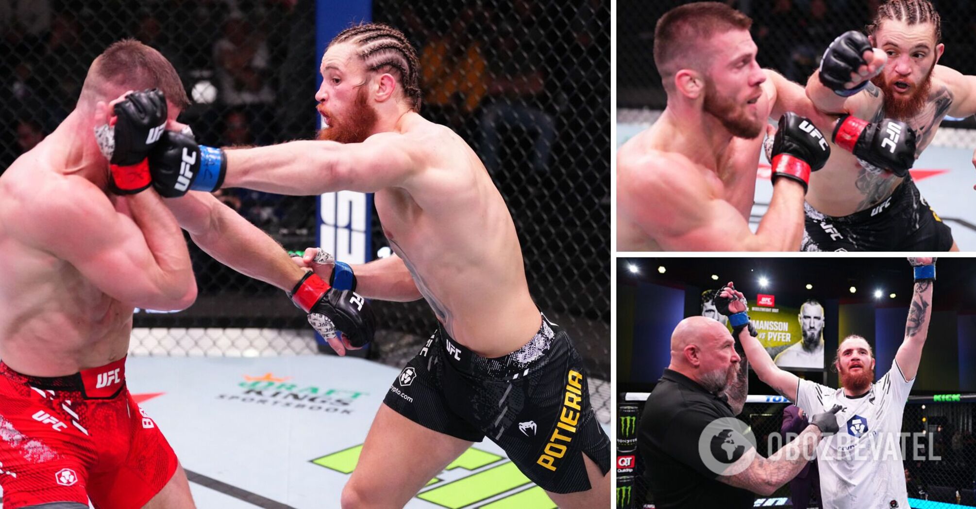 Ukrainiec odniósł sensacyjne zwycięstwo w UFC w walce z knockdownem. Wideo.