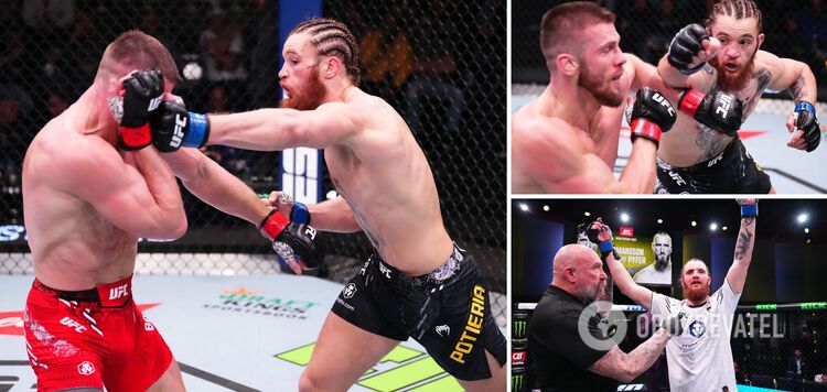 Ukrainiec odniósł sensacyjne zwycięstwo w UFC w walce z knockdownem. Wideo.