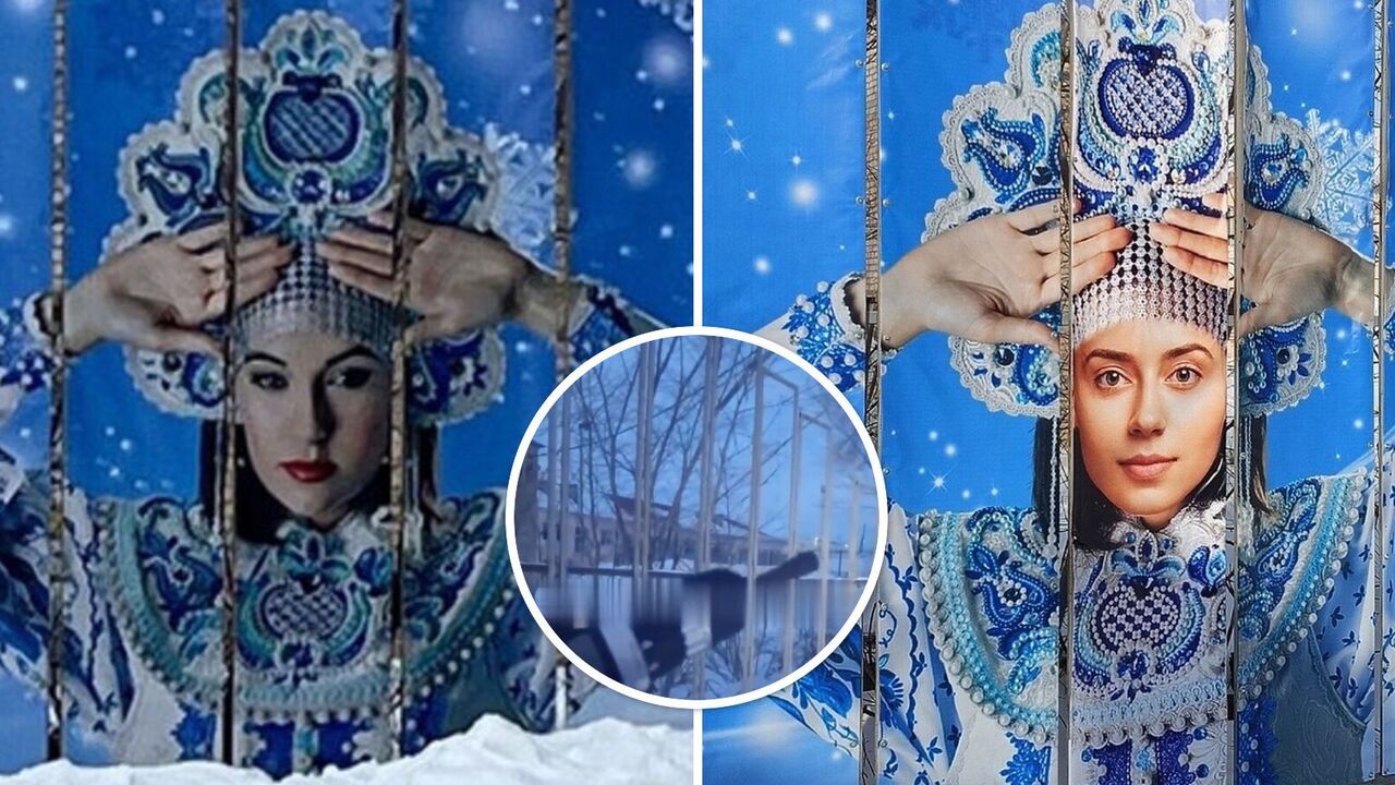 In the Russian Federation, the faces of Sasha Grey and a Ukrainian model were used for a banner: angry Russians made a fuss and forced the photo to be removed