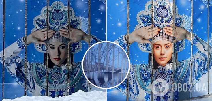 In the Russian Federation, the faces of Sasha Grey and a Ukrainian model were used for a banner: angry Russians made a fuss and forced the photo to be removed