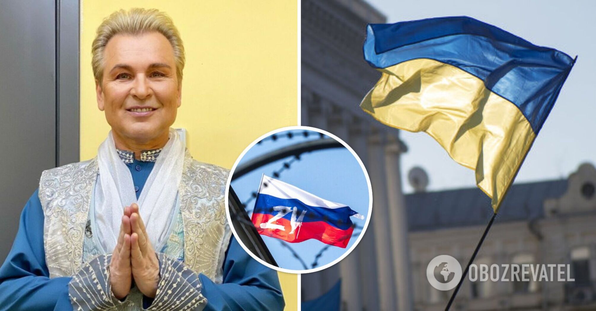Russian singer Malinin posts "blue and yellow" video after scandal at concert in Saratov: propagandists are furious