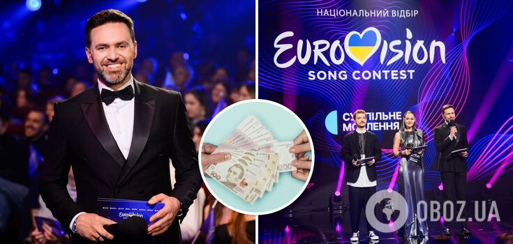 Timur Miroshnychenko impressed with the amount of money he is paid for hosting the National Selection for Eurovision