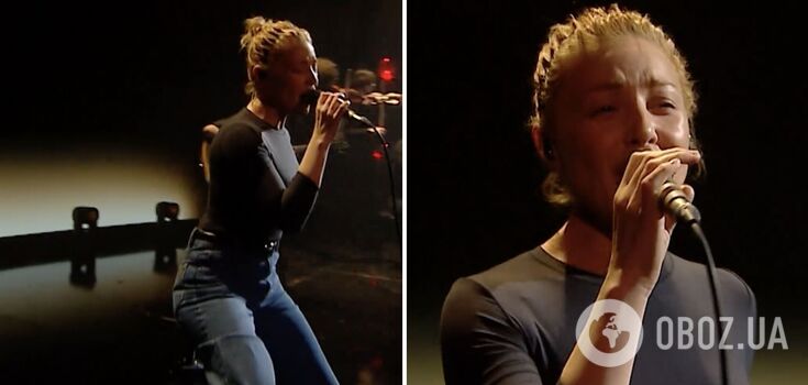 Tina Karol, without makeup, in jeans and a hula hoop from the 2000s, surprised the audience of the National Selection. Photo.
