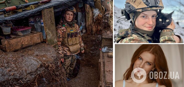 Without boots and ammunition. Red-haired warrior princess Oksana Rubaniak struck the network with an unexpected image in a tight dress