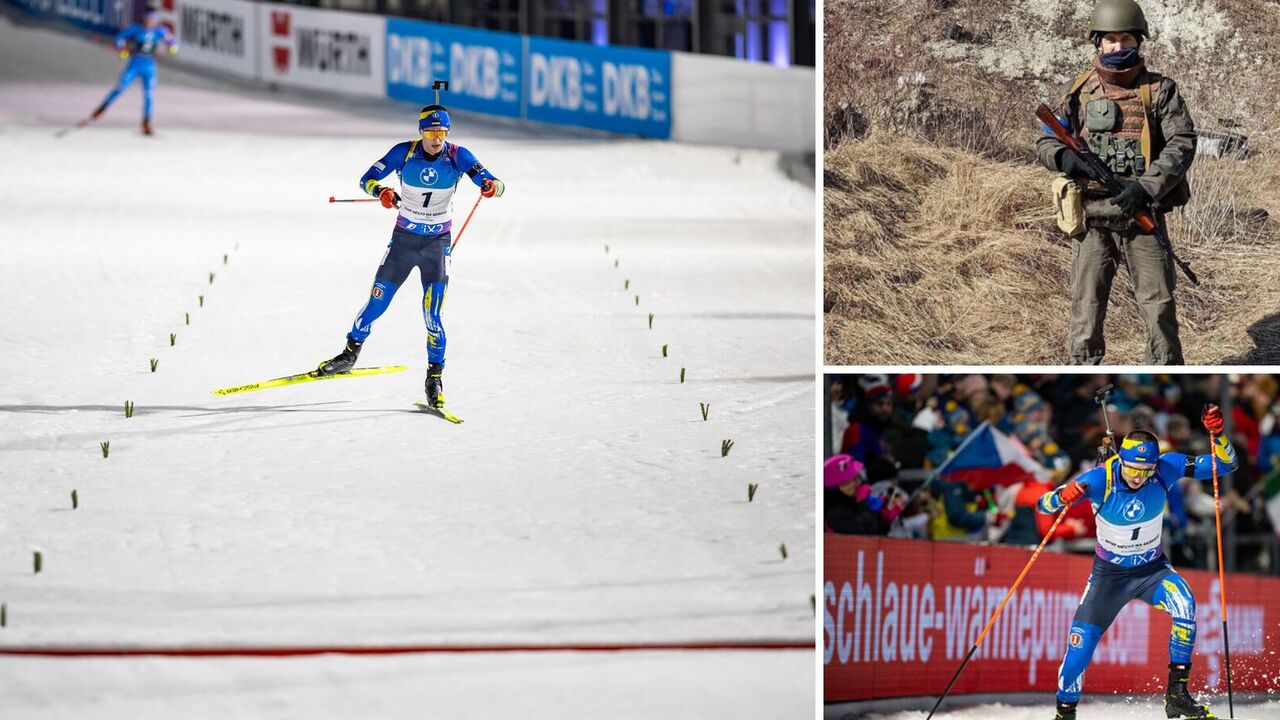 The Ukrainian biathlon team has withdrawn a world champion who served in the National Guard from the 2024 World Cup race