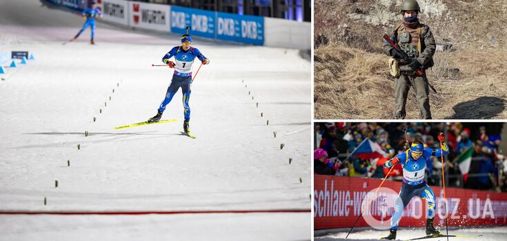 The Ukrainian biathlon team has withdrawn a world champion who served in the National Guard from the 2024 World Cup race