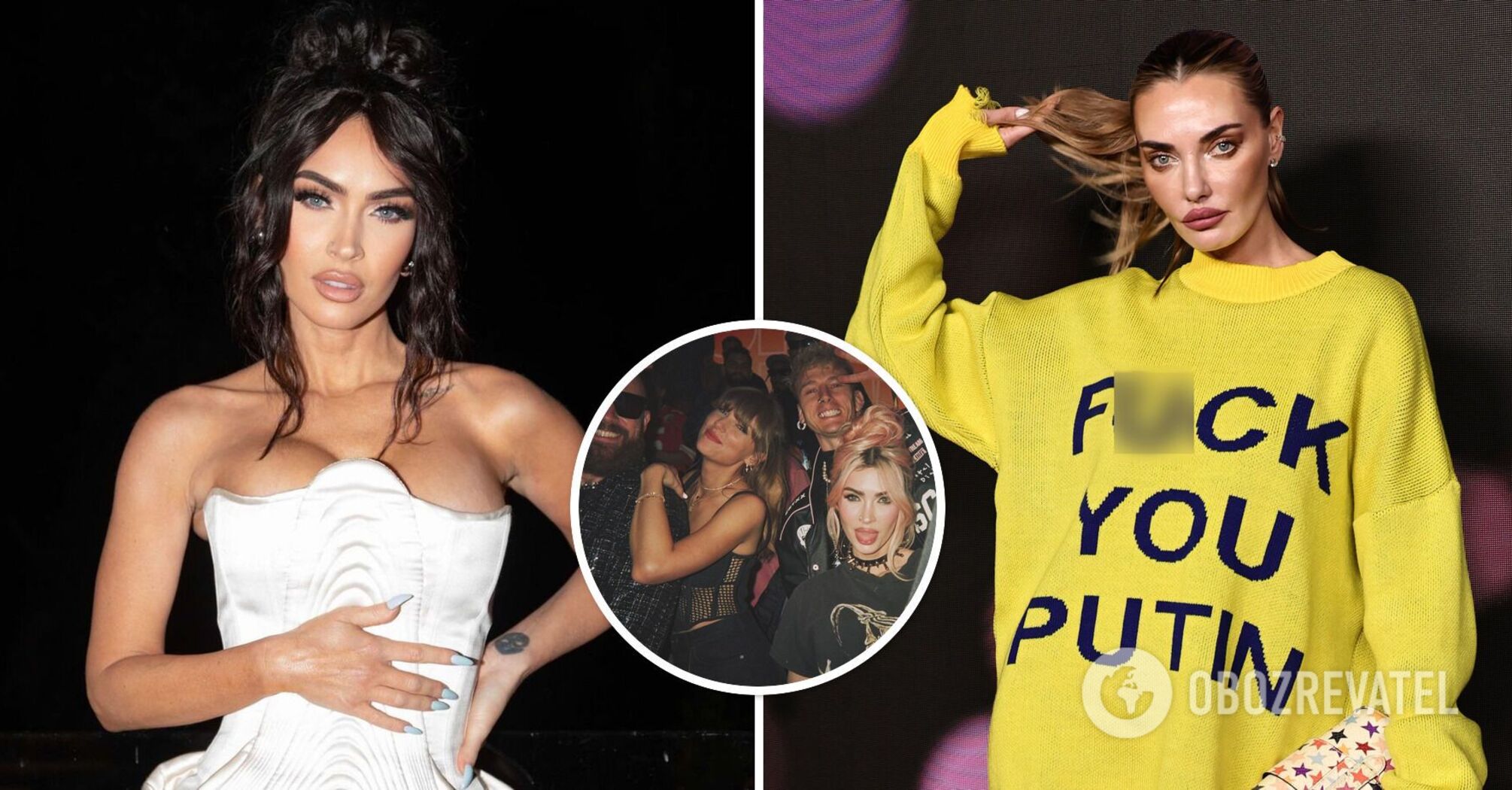 Supermodel Alina Baikova calls Megan Fox a "Putin's whore" after the actress's bad joke about Ukrainian women