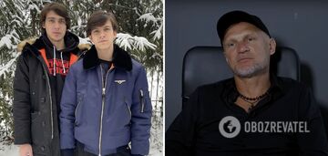 Oleh Skrypka showed rare photos of his sons. What all the singer's children look like and why they were bullied at school