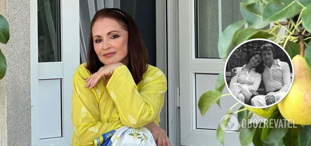 "I remember, I miss, I love". Sofia Rotaru showed a photo with her late husband, to whom she has been faithful for almost 22 years