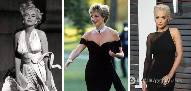 From Marilyn Monroe to Rita Ora: 5 most scandalous dresses in fashion history. Photo.