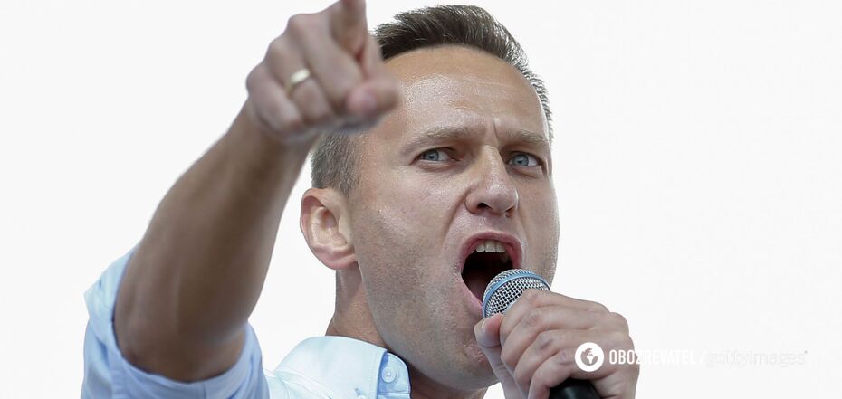 Rosyjski polityk opozycyjny Aleksiej Nawalny