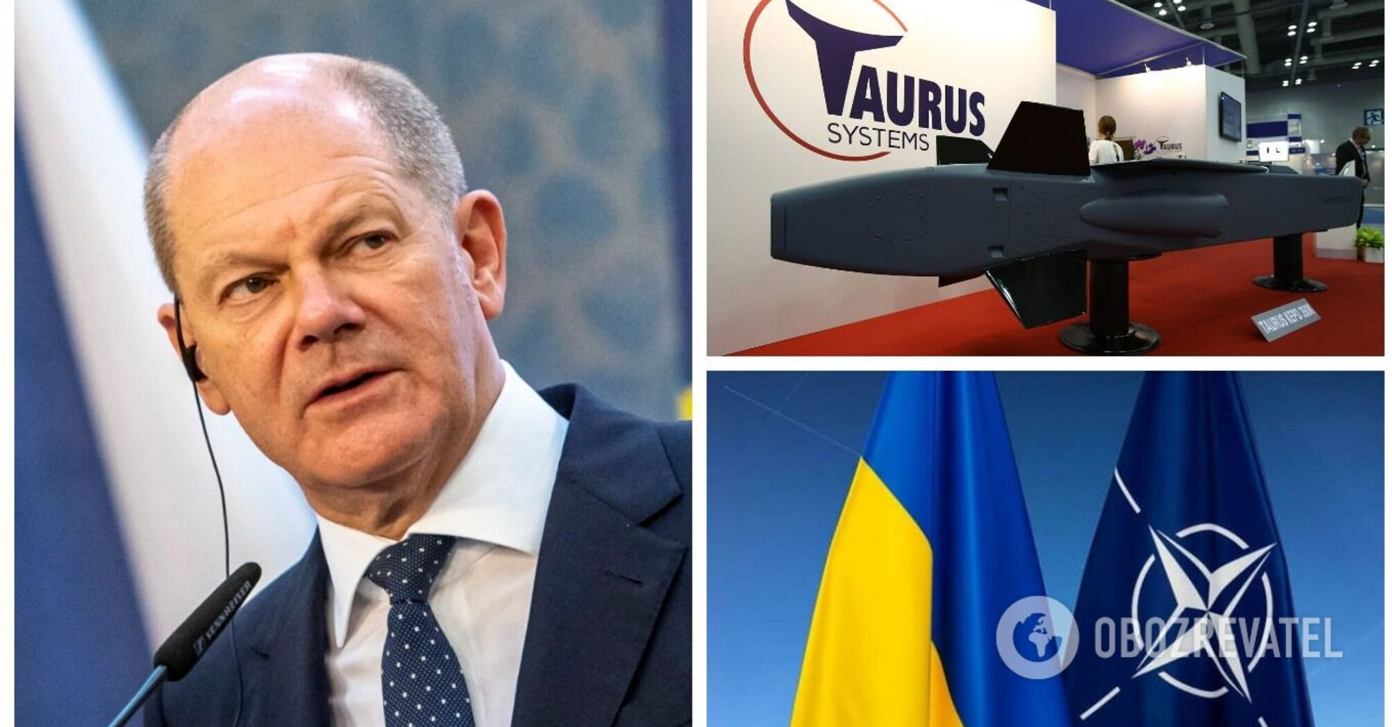 Scholz avoided giving clear answers on Taurus missiles and Ukraine's prospects in NATO, calling for increased support for Kyiv instead