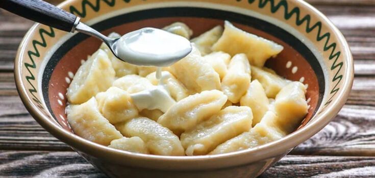 Recipe for lazy dumplings