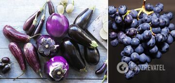 What is the powerful value of purple food