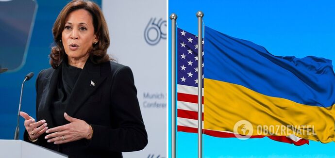 Biden administration will continue to work with Congress on passing Ukraine aid package - Harris