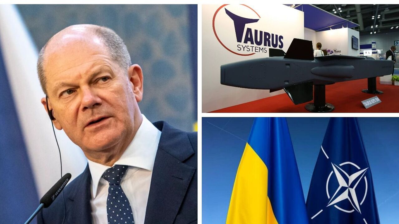Scholz avoided giving clear answers on Taurus missiles and Ukraine's prospects in NATO, calling for increased support for Kyiv instead